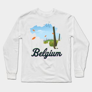 Belgium Long Sleeve T-Shirt